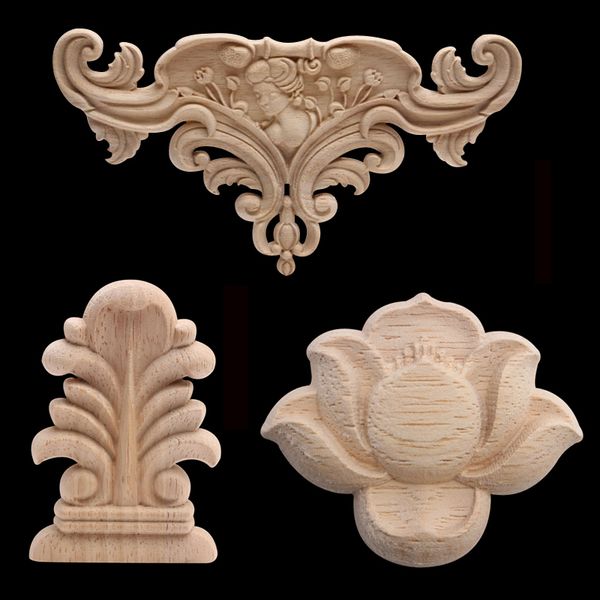 wood decal vintage home decoration accessories applique furniture rubber wood oak carved corner onlay door decoration figurines c0220
wood decal vintage home decoration accessories applique furniture rubber wood oak carved corner onlay door decoration figurines c0220