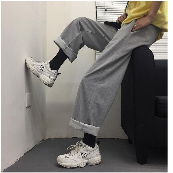 men's pants 2021 spring and autumn ins with the same paragraph wild retro loose wide leg pocket casual bf trousers gray / black
men's pants 2021 spring and autumn ins with the same paragraph wild retro loose wide leg pocket casual bf trousers gray / black