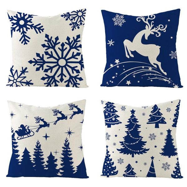 cushion/decorative pillow 4pcs linen christmas pillowcase printed elk cushion for home living room sofa
cushion/decorative pillow 4pcs linen christmas pillowcase printed elk cushion for home living room sofa