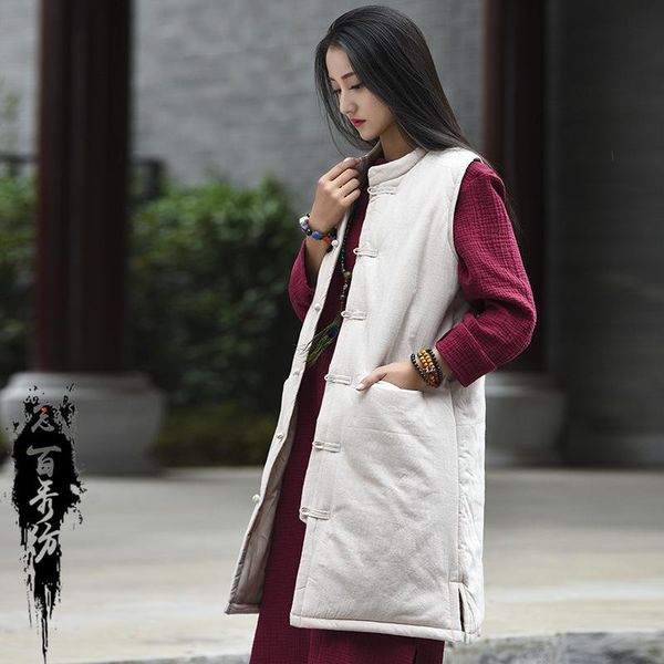 women's vests 2021 winter cotton and linen version button restoring ancient ways to keep warm panty thickening parkas bxf2249, Black;white
women's vests 2021 winter cotton and linen version button restoring ancient ways to keep warm panty thickening parkas bxf2249, Black;white