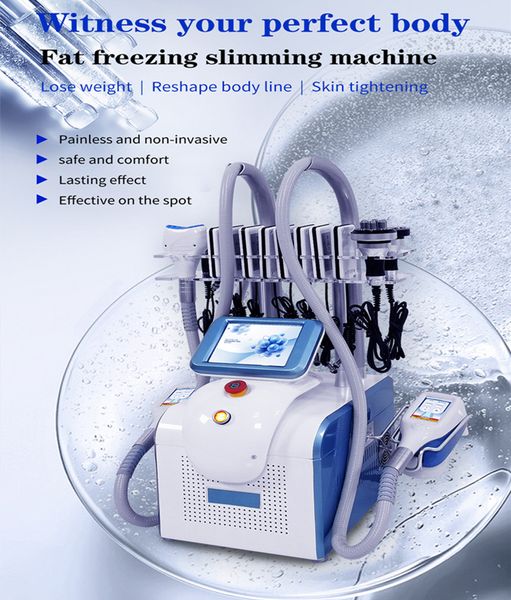 portable slimming machine cold cooling tech cryotherapy cryo lipolysis ultrasound vacuum 40k cavitation rf liposuction lipo laser machines f
