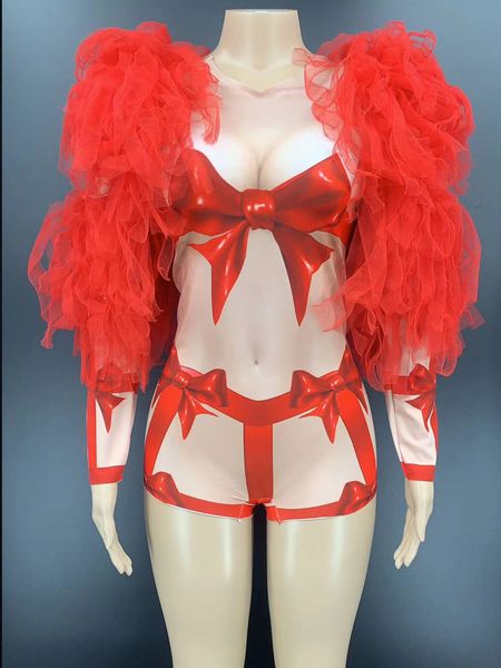 cute birthday outfits for women modern party gogo dance costume puff sleeve bar pole dance clothing stage jumpsuit singer 2638, Black;red
cute birthday outfits for women modern party gogo dance costume puff sleeve bar pole dance clothing stage jumpsuit singer 2638, Black;red