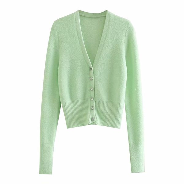 women's knits & tees casual woman v neck diamond button knitted cardigan spring fashion ladies light green soft knitwear grils swe, White
women's knits & tees casual woman v neck diamond button knitted cardigan spring fashion ladies light green soft knitwear grils swe, White
