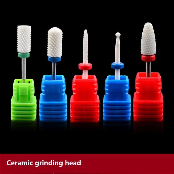 nail art equipment ceramic polishing head single type electric machine tool 12 types, Silver
nail art equipment ceramic polishing head single type electric machine tool 12 types, Silver