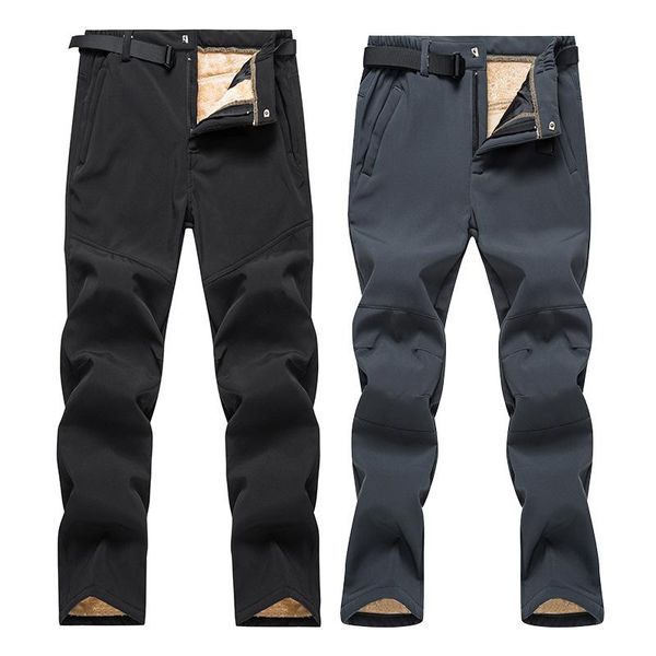 men's pants 2021 winter thick fleece warm causal men military softshell waterproof thermal hiking trekking long trousers man, Black
men's pants 2021 winter thick fleece warm causal men military softshell waterproof thermal hiking trekking long trousers man, Black