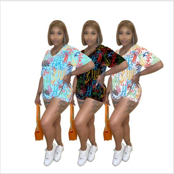 women's tracksuits women o neck letter print shorts set summer short sleeve 2 pieces clothes female suit, Gray
women's tracksuits women o neck letter print shorts set summer short sleeve 2 pieces clothes female suit, Gray