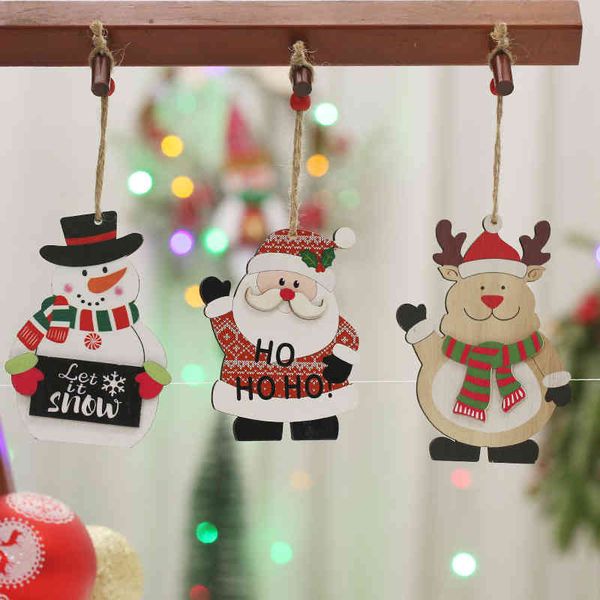 qiaoding new printing wooden pendant christmas tree home shopping mall atmosphere decoration
qiaoding new printing wooden pendant christmas tree home shopping mall atmosphere decoration