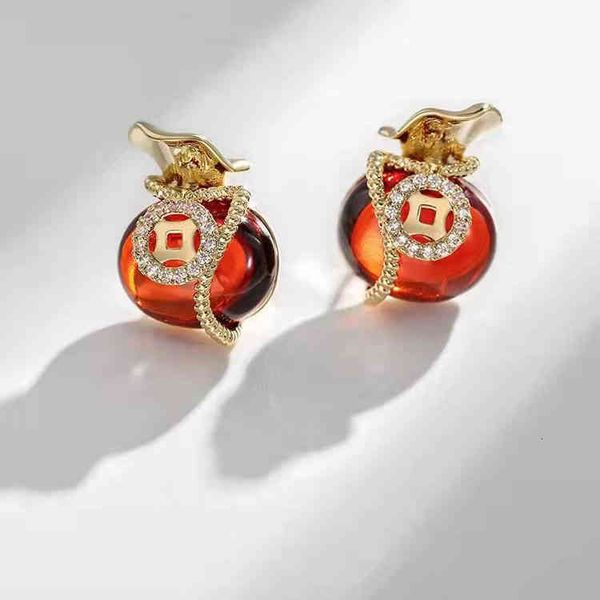 charms earrings chinese style red small blessing bag women's 2022 fashion autumn and winter niche design, Golden
charms earrings chinese style red small blessing bag women's 2022 fashion autumn and winter niche design, Golden