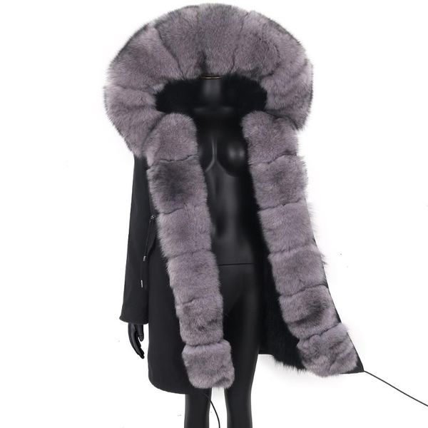 women's fur & faux 2021 real coat winter jacket women waterproof liner big natural raccoon collar hood thick warm long parka, Black
women's fur & faux 2021 real coat winter jacket women waterproof liner big natural raccoon collar hood thick warm long parka, Black