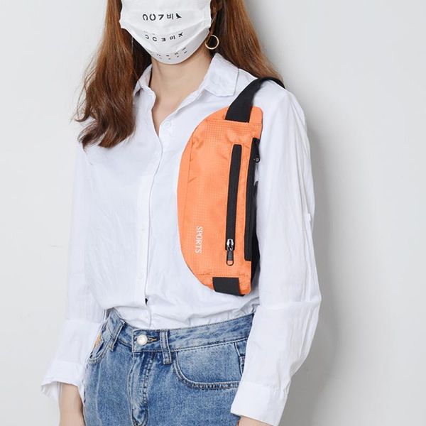 waist bags solid color sports fanny pack ultra-thin double-row zipper oxford waterproof pockets bag women chest a1
waist bags solid color sports fanny pack ultra-thin double-row zipper oxford waterproof pockets bag women chest a1