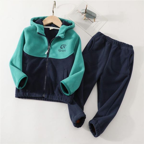 fleece hoodie set plush warm two piece leisure sports boys and girls mountaineering clothes 3 12 years old, White
fleece hoodie set plush warm two piece leisure sports boys and girls mountaineering clothes 3 12 years old, White