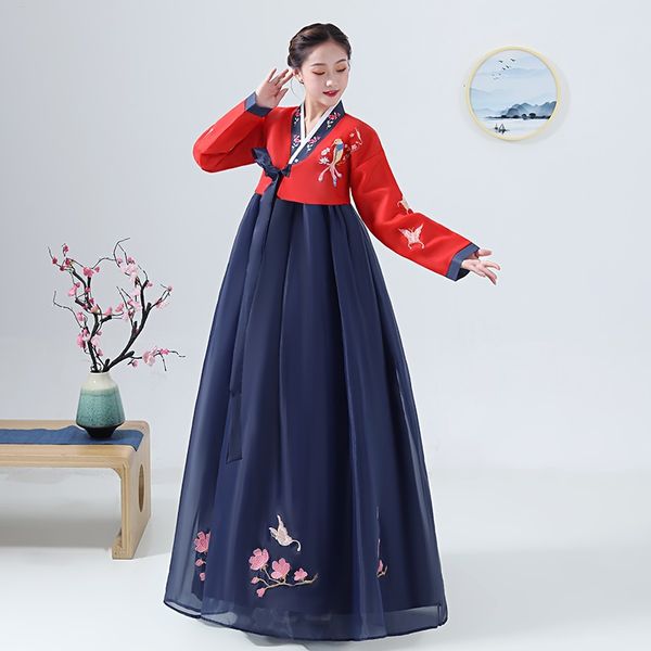 2021 korean folk dress for women hanbok clothes performance dress asian traditional korean costumes female hanbok korean 10734, Red
2021 korean folk dress for women hanbok clothes performance dress asian traditional korean costumes female hanbok korean 10734, Red
