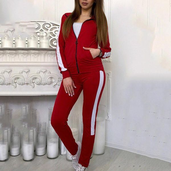 gym clothing hight waist casual training set women sportwear with pocket solid zipper workout 2 piece women's tracksuit, White;black
gym clothing hight waist casual training set women sportwear with pocket solid zipper workout 2 piece women's tracksuit, White;black