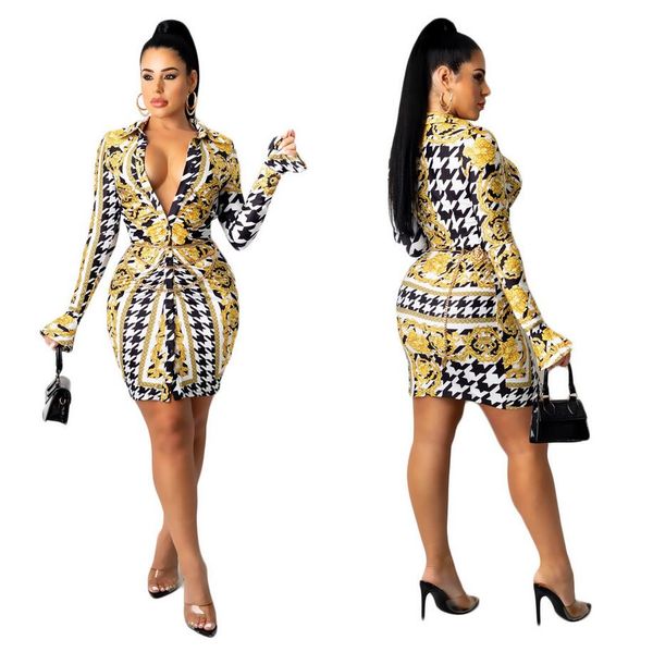 k7037 fall new style european and american women's blouses & shirt digital printing slim long-sleeved dress, White
k7037 fall new style european and american women's blouses & shirt digital printing slim long-sleeved dress, White