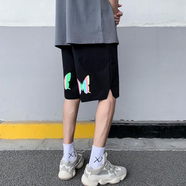 casual shorts men butterfly printed chic reflection high street mens short hip-hop harajuku straight all-match korean style new, White;black
casual shorts men butterfly printed chic reflection high street mens short hip-hop harajuku straight all-match korean style new, White;black