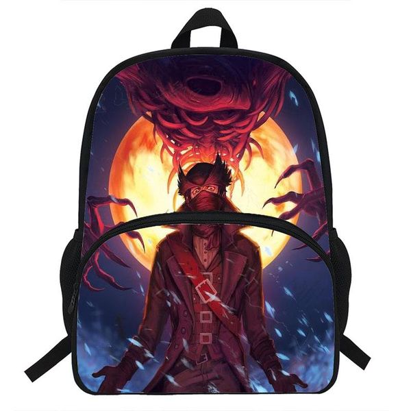 backpack 16inch children darkness horror boys&girls print schoolbag shoulder bags mochila for teenagers kids girls gift
backpack 16inch children darkness horror boys&girls print schoolbag shoulder bags mochila for teenagers kids girls gift