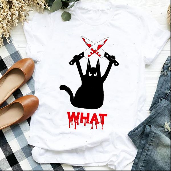 women lady cat funny fashion autumn fall cute 90s print t tee womens tshirt female shirt clothes graphic t shirt, White
women lady cat funny fashion autumn fall cute 90s print t tee womens tshirt female shirt clothes graphic t shirt, White