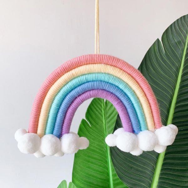 decorative objects & figurines kawaii nordic decoration handmade weaving rainbow wall hanging ornaments home aesthetic kids baby girl room d
decorative objects & figurines kawaii nordic decoration handmade weaving rainbow wall hanging ornaments home aesthetic kids baby girl room d