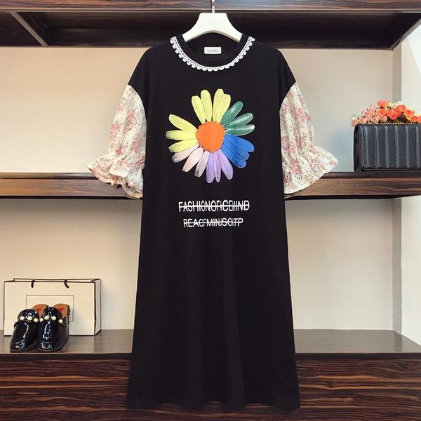 casual dresses ehqaxin summer plus size women's t-shirt dress fashion loose stitching letter printing round neck straight female l-4xl, Black;gray
casual dresses ehqaxin summer plus size women's t-shirt dress fashion loose stitching letter printing round neck straight female l-4xl, Black;gray