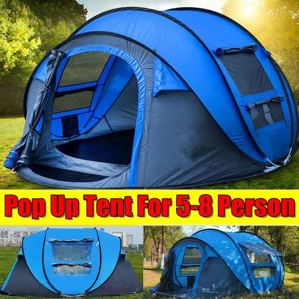 tents and shelters 3-4 persons camping tent automatic opening single layer canopy waterproof anti-uv sunshade outdoor hiking
tents and shelters 3-4 persons camping tent automatic opening single layer canopy waterproof anti-uv sunshade outdoor hiking
