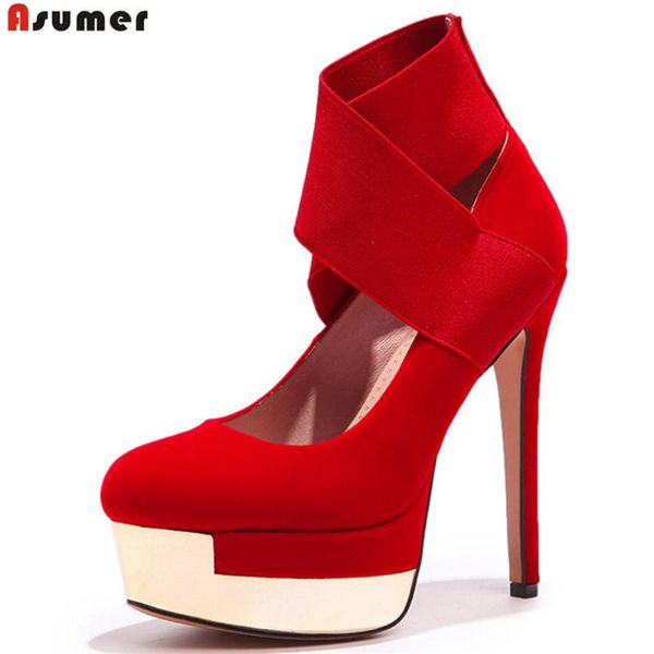 dress shoes asumer black red fashion spring autumn ladies prom platform super high heels round toe women
dress shoes asumer black red fashion spring autumn ladies prom platform super high heels round toe women