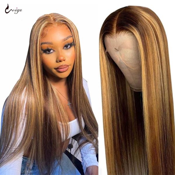 lace wigs uwigs 250 density wig 4/27 highlight straight human hair for women brazilian front, Black;brown
lace wigs uwigs 250 density wig 4/27 highlight straight human hair for women brazilian front, Black;brown