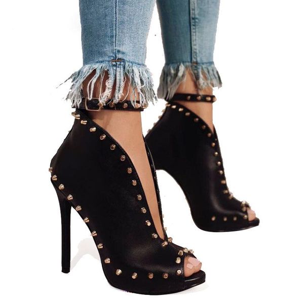 dress shoes autumn women 2021 peep toe pumps high heels women's ankle boots rivets buckle motorcycle black
dress shoes autumn women 2021 peep toe pumps high heels women's ankle boots rivets buckle motorcycle black