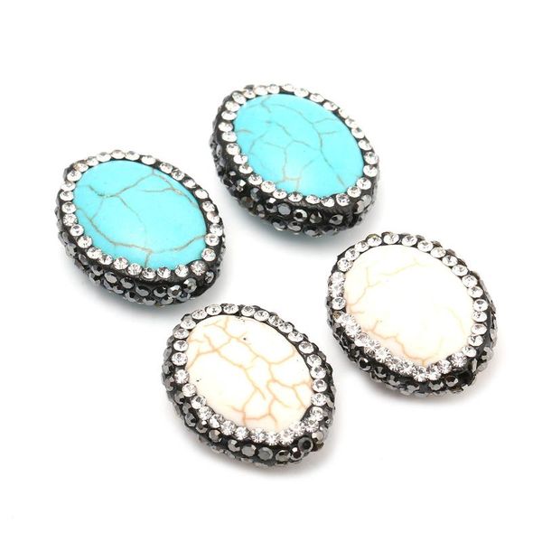 pendants wholesale natural stone turquoises with crystal necklace pendant for jewelry making diy size 16x20mm, Black
pendants wholesale natural stone turquoises with crystal necklace pendant for jewelry making diy size 16x20mm, Black