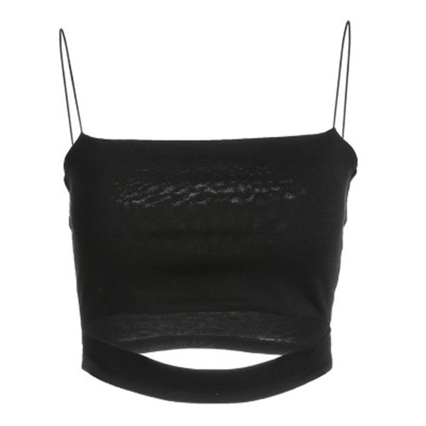new fashion women's crop summer casual tank ladies vest sleevelees bandage camis black 210225, White
new fashion women's crop summer casual tank ladies vest sleevelees bandage camis black 210225, White