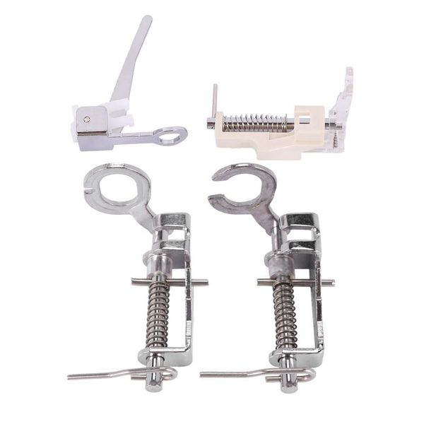 4pcs/set household sewing machine parts darning foot presser foot close open toe quilting domestic sewing machine, Black
4pcs/set household sewing machine parts darning foot presser foot close open toe quilting domestic sewing machine, Black