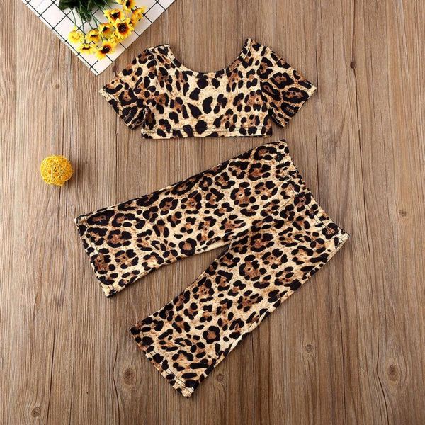 baby & children's 1-4years toddler infant baby girl clothes crop flared pants leopard outfit set, White
baby & children's 1-4years toddler infant baby girl clothes crop flared pants leopard outfit set, White