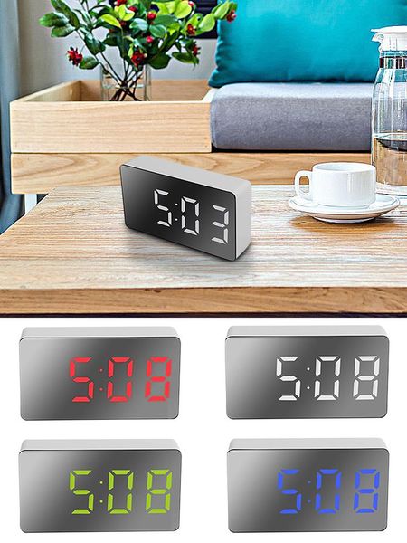 other clocks & accessories led mirror clock electronic mini digital alarm quiet sleep environment 3 alarms snooze mode 31inch display intens
other clocks & accessories led mirror clock electronic mini digital alarm quiet sleep environment 3 alarms snooze mode 31inch display intens
