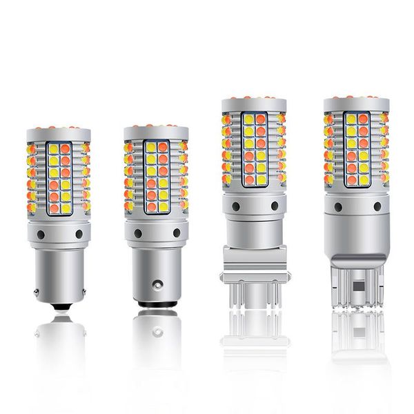 emergency lights car led brake 69smd 3030 dual color light turn signal decoding 1156 1157 7443 t20
emergency lights car led brake 69smd 3030 dual color light turn signal decoding 1156 1157 7443 t20