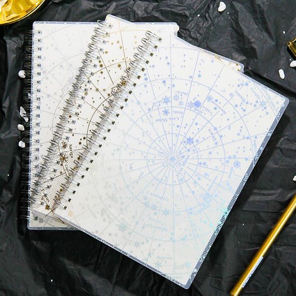 notepads creative starry edge bronzing series a5,b5 notebook laser coil notepad diary book gift stationery, Purple;pink
notepads creative starry edge bronzing series a5,b5 notebook laser coil notepad diary book gift stationery, Purple;pink