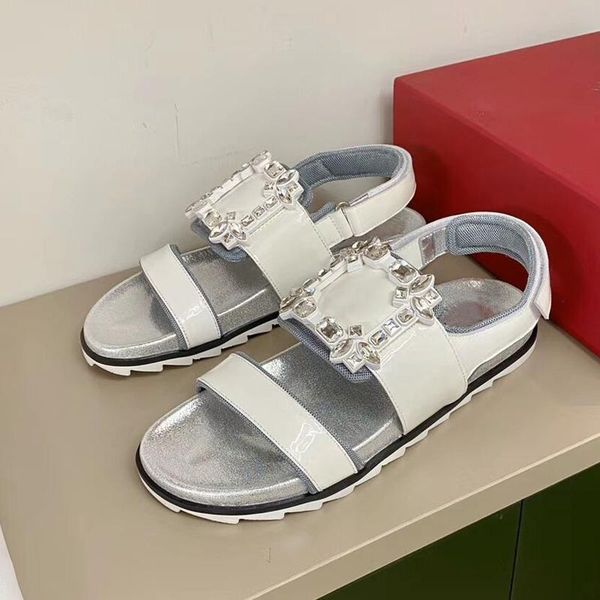 sandals 2021 summer beach shoes thick sole robot casual genuine leather women fashion crystal platform flat wedge, Black
sandals 2021 summer beach shoes thick sole robot casual genuine leather women fashion crystal platform flat wedge, Black