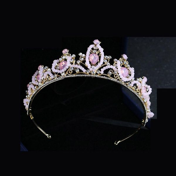 hair clips & barrettes arrival cute pink teardrop crystal bridal crowns for women rhinestone pageant tiara diadem ornament ml, Golden;silver
hair clips & barrettes arrival cute pink teardrop crystal bridal crowns for women rhinestone pageant tiara diadem ornament ml, Golden;silver