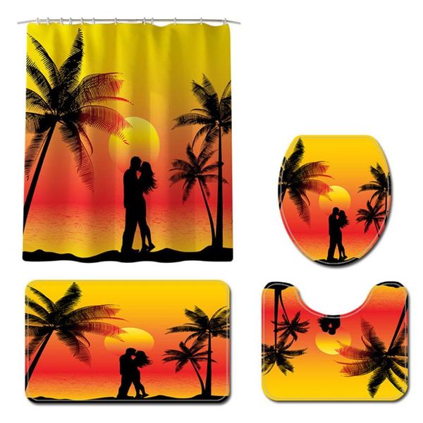 shower curtains 4pcs couple non slip rugs with 12 hooks bath mat assorted curtain set mildew proof polyester toilet cover
shower curtains 4pcs couple non slip rugs with 12 hooks bath mat assorted curtain set mildew proof polyester toilet cover