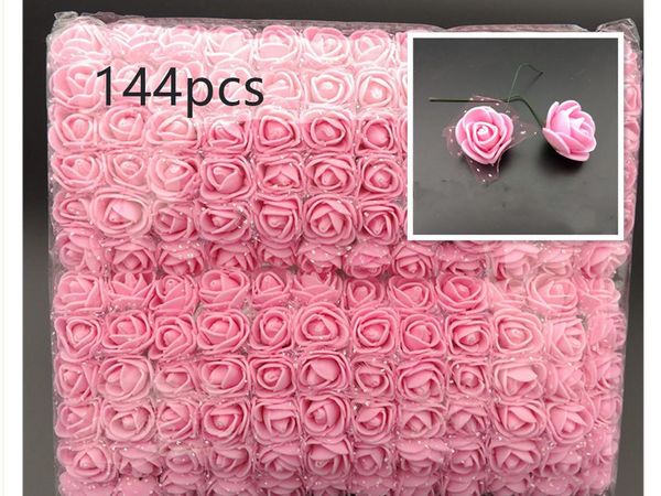 decorative flowers & wreaths 144pcs diy rose bear artificial flower mini pe foam heads fake home decoration for weeding party
decorative flowers & wreaths 144pcs diy rose bear artificial flower mini pe foam heads fake home decoration for weeding party