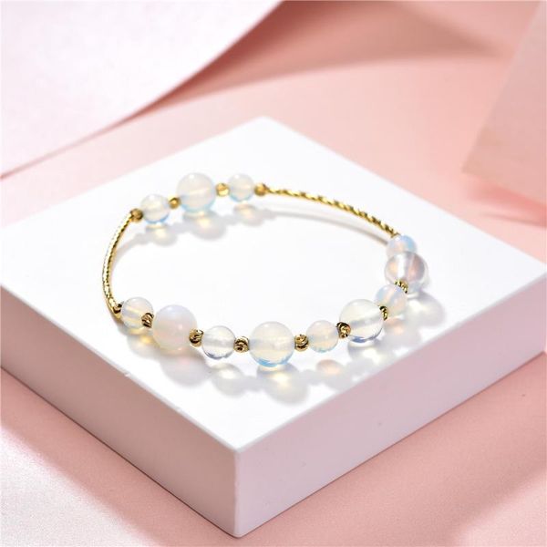 link, chain 6style natural stone jades crystal round beads religion bracelet bohemian rope women's jewelry charm gift 7.5inch y815, Black
link, chain 6style natural stone jades crystal round beads religion bracelet bohemian rope women's jewelry charm gift 7.5inch y815, Black