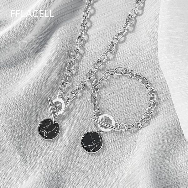 earrings & necklace 2021 vintage minimalist casual neck chain necklaces for women round marble pendants hiphop female fashion jewelry, Silver
earrings & necklace 2021 vintage minimalist casual neck chain necklaces for women round marble pendants hiphop female fashion jewelry, Silver