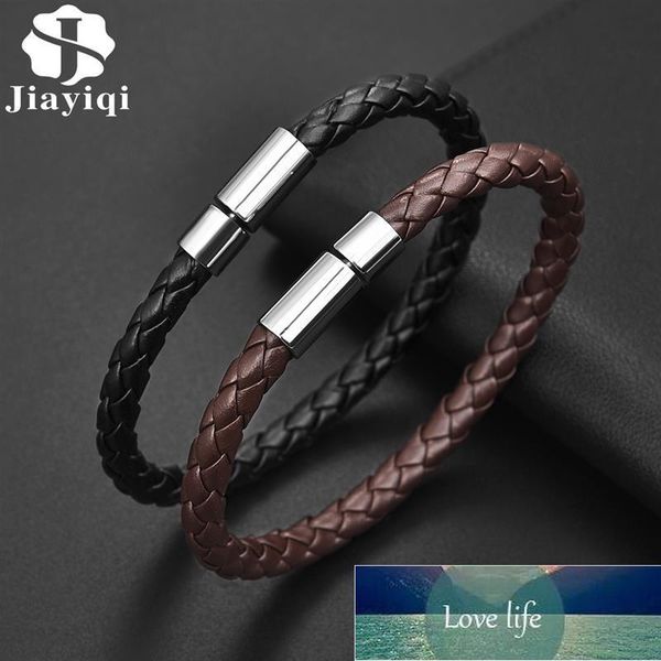 classic style leather bracelets 22cm simple braided brown bracelets & bangle for women men jewelry fashion accessory factory price expert de, Golden;silver
classic style leather bracelets 22cm simple braided brown bracelets & bangle for women men jewelry fashion accessory factory price expert de, Golden;silver