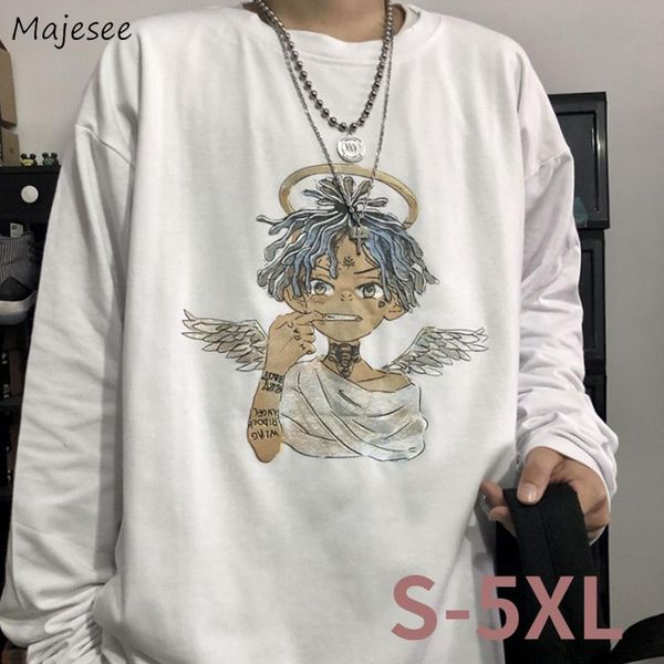 men's t-shirts long sleeve men o-neck angle pattern printed artistic harajuku vintage basic couple high street plus size s-5xl, White;black
men's t-shirts long sleeve men o-neck angle pattern printed artistic harajuku vintage basic couple high street plus size s-5xl, White;black