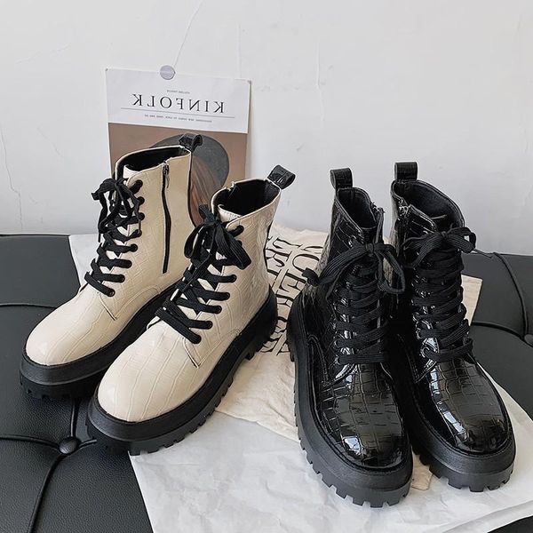 boots net red women autumn and winter korean fashion tide short lace up leisure women's, Black
boots net red women autumn and winter korean fashion tide short lace up leisure women's, Black