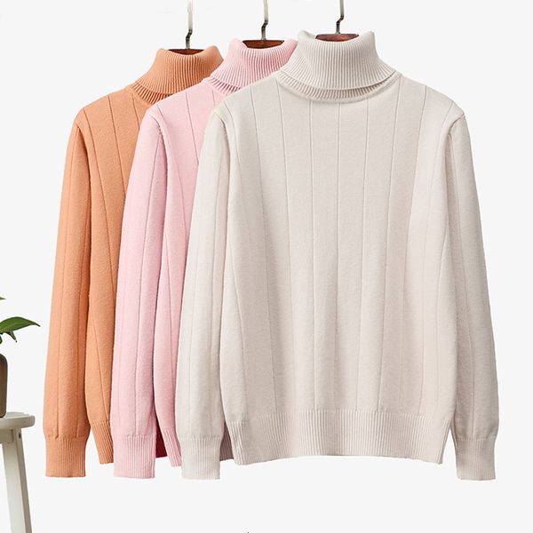 2021 new autumn winter women knitted sweaters pullovers turn down collar long sleeve solid color stretch thick sweater femme nbt0, White;black
2021 new autumn winter women knitted sweaters pullovers turn down collar long sleeve solid color stretch thick sweater femme nbt0, White;black