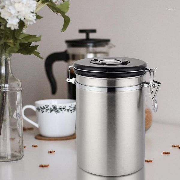 storage bottles & jars coffee container,stainless steel canister tank with co2 valve, large airtight for tea beans
storage bottles & jars coffee container,stainless steel canister tank with co2 valve, large airtight for tea beans