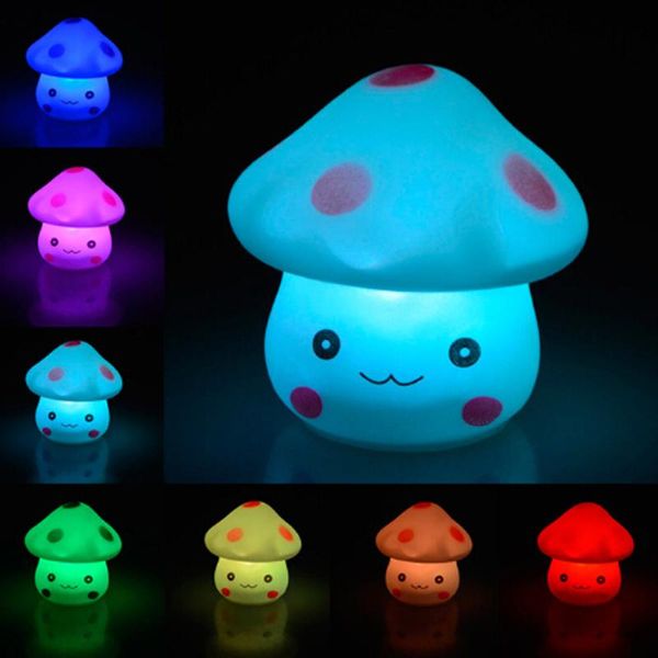 novelty items led lamp 7-color changing night light romantic mushroom cute decor home
novelty items led lamp 7-color changing night light romantic mushroom cute decor home