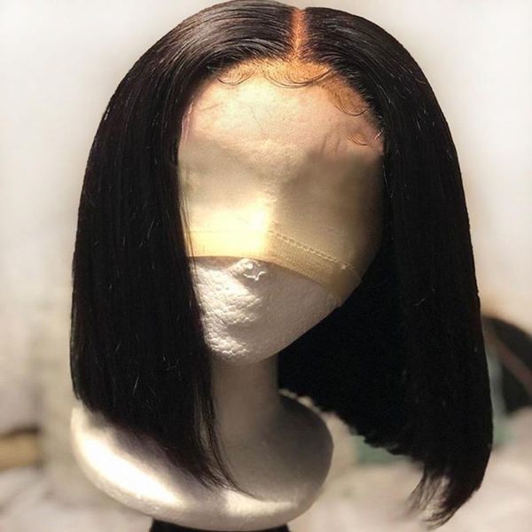 synthetic wigs suq short bob 1b color lace front wig hair natural black straight cut for women high temperature
synthetic wigs suq short bob 1b color lace front wig hair natural black straight cut for women high temperature