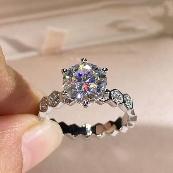 cluster rings npkds original design female solid 925 silver honeycomb ring princess cut bling zircon s925 wedding for women, Golden;silver
cluster rings npkds original design female solid 925 silver honeycomb ring princess cut bling zircon s925 wedding for women, Golden;silver