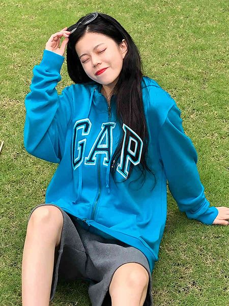 brand hoodie gap coat women's men's spring autumn thin 2021 new zipper sweater american embroidery cardigan hooded long, Black
brand hoodie gap coat women's men's spring autumn thin 2021 new zipper sweater american embroidery cardigan hooded long, Black