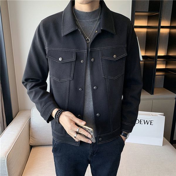 simple solid autumn thick winter of men casual jackets long sleeve 2021 turn down collar warm selling coats d5te, Black;brown
simple solid autumn thick winter of men casual jackets long sleeve 2021 turn down collar warm selling coats d5te, Black;brown